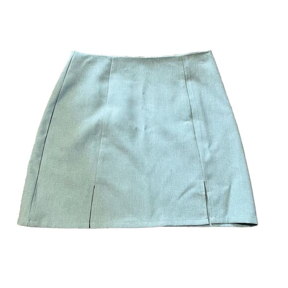 Y2K Miniskirt Nastygal/Forever 21 Lot Of 2 Small Medium Blue Pink Solid Stripes - Picture 3 of 12